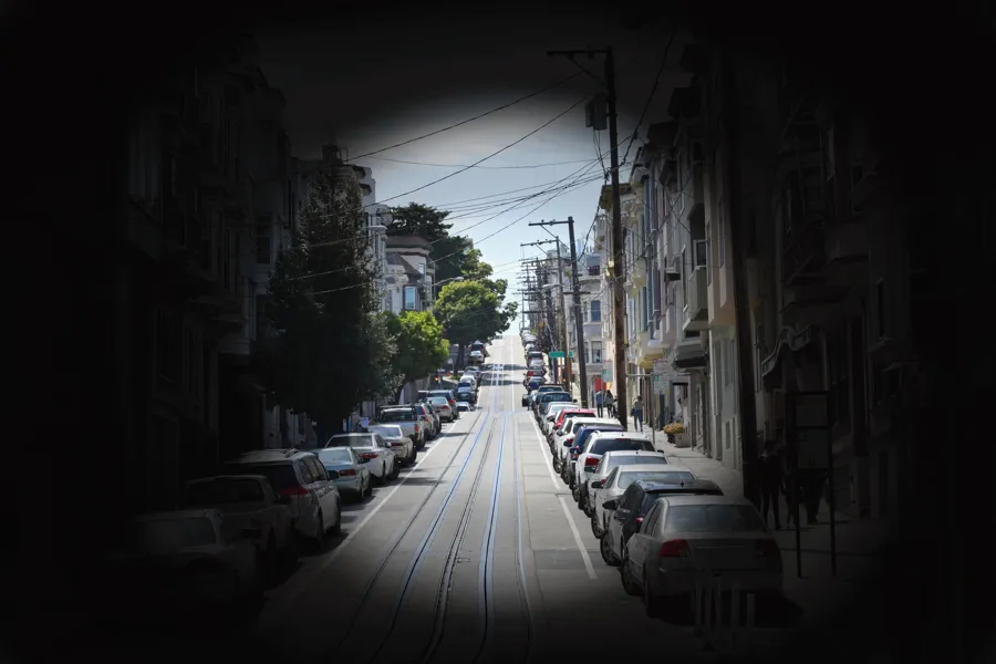 Skal forestille tunnellsyn