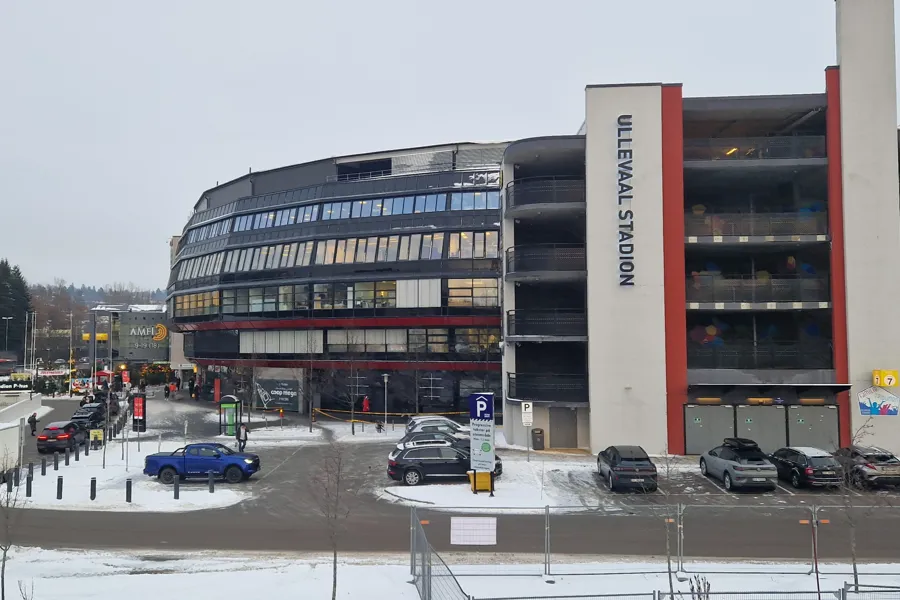 Utsiden av Ullevål stadion